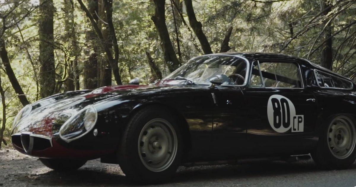 Μια υπέροχη Alfa Romeo TZ1 (Video)