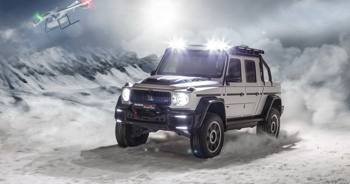 H Mercedes G-Class μετατρέπεται σε θηριώδες pickup 800 ίππων (video)