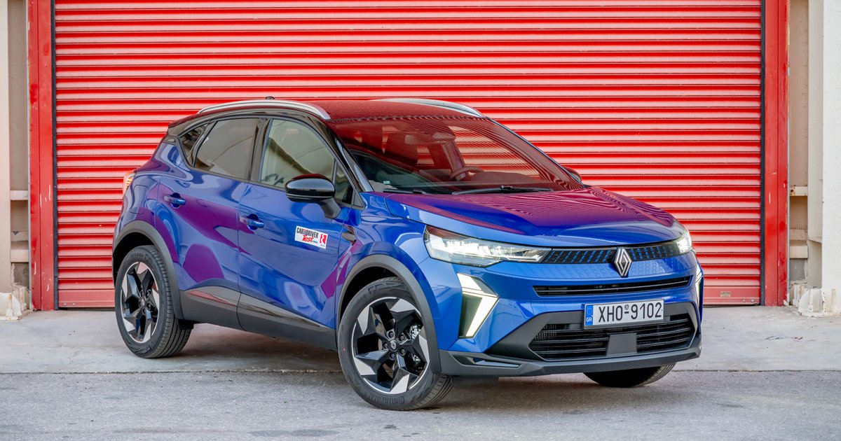 2025 RENAULT CAPTUR techno full hybrid E-Tech 145 - Δοκιμή, Τιμές ...