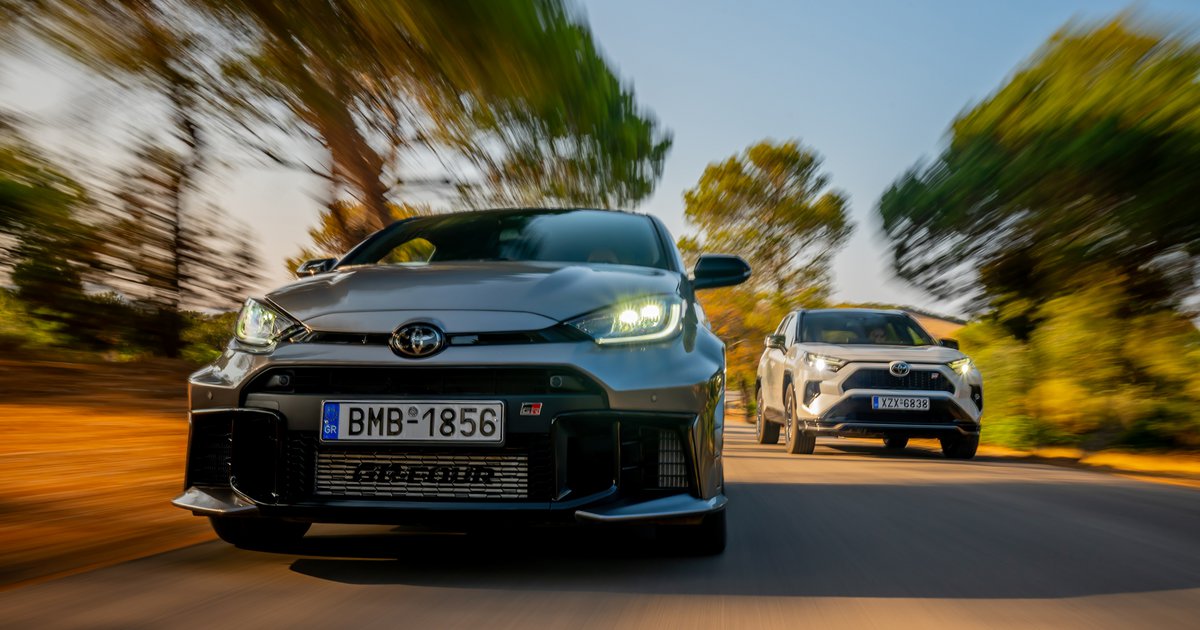2025 TOYOTA YARIS GR 2025 vs TOYOTA RAV4 PLUG-IN HYBRID 306 PS AWD-i ...